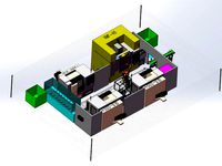 Auotmatic loading CNC center
