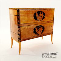 Biedermeier commode - South Germany 1820 - Georg Britsch