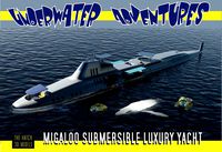 Migaloo submersible luxury yacht
