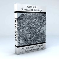 Gaza Strip Streets and Buildings