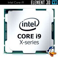 Intel Core i9 for Element 3D