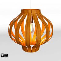 Bentwood Onion Pendant by West Elm