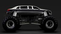Monster Truck Mercedes Maybach S 650 Pullman