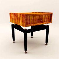 Bedside table - 70th years USA