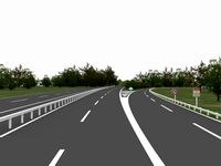 highway navigation  3D road