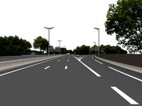 highway navigation  3D road