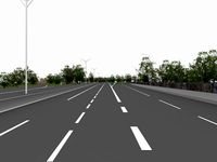 highway navigation  3D road