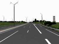 highway navigation  3D road