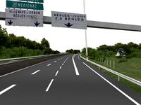 highway navigation  3D road