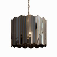Grayson drum chandelier