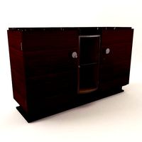 Sideboard with a bar - Art Deco 1920