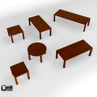 Kos Table collection by Tribu