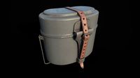 WW2 Wehrmacht Mess Kit 3d model - Essgeschirr