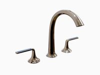 Kallista - Script Sink Faucet Arch Spout Celeste Blue Wave