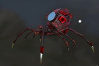 TNT Spido-Low poly Explosive Spider