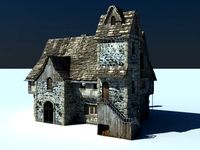 Old german locanda 3D Model