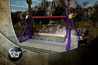 High Detail Fairground Ride 12 - Topspin
