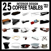 25 Interior Design Coffee Tables Pack