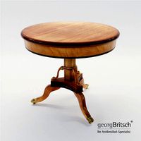 Biedermeier salon table - North Germany 1825 - Georg Britsch