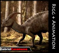 Parasaurolophus - Rigged
