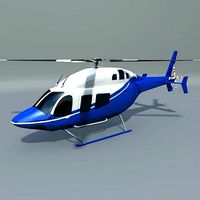 Bell 429 civilian helicopter