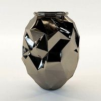 Cubist vase - Art Deco 1930