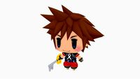 Chibi Sora from Kingdom Hearts