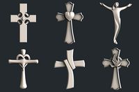 3d STL models for CNC cross set 4