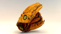 Baseball infielder glove