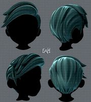 3D Hair style for boy V03