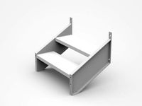 Screwable Two Step Staircase Ladder