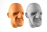 Head for Cartoon Character