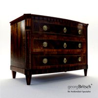Classicist commode - Dresden-Germany around 1800 - Georg Britsch