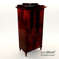 Biedermeier chiffoniere - North Germany 1820 - Georg Britsch