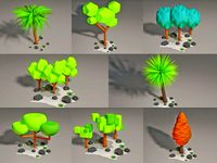 Low Poly Trees