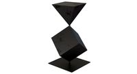 West Elm Metal Cubes Sculpture