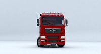 MAN TGX D38 TRUCK - VR - AR - low-poly - 3d printer models