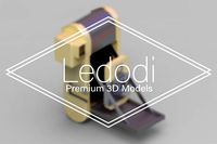 old camera that i modeled in solidworks rendered in keyshot