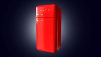 3D SMEG Fridge Low Poly