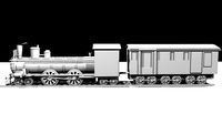 Train Modeling Maya