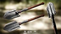 World War II Axis - First Person Asset Klappspaten