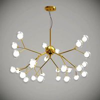 Fixture Flower Tree Branch Droplight