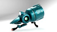 Despicable me shrink ray Gun Vector