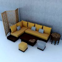 Traditional Moroccan Lounge Complet