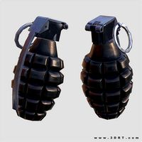 Frag grenade animated