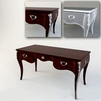Old writing table 3D Model