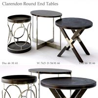 Bernhardt Clarendon Round End Table