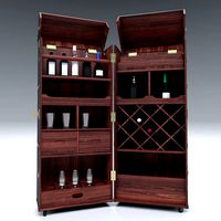 Wardrobe Trunk Bar Colonial PBR