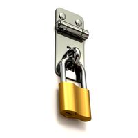 Latch with Padlock