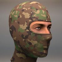 Military Balaclava mask Woodland